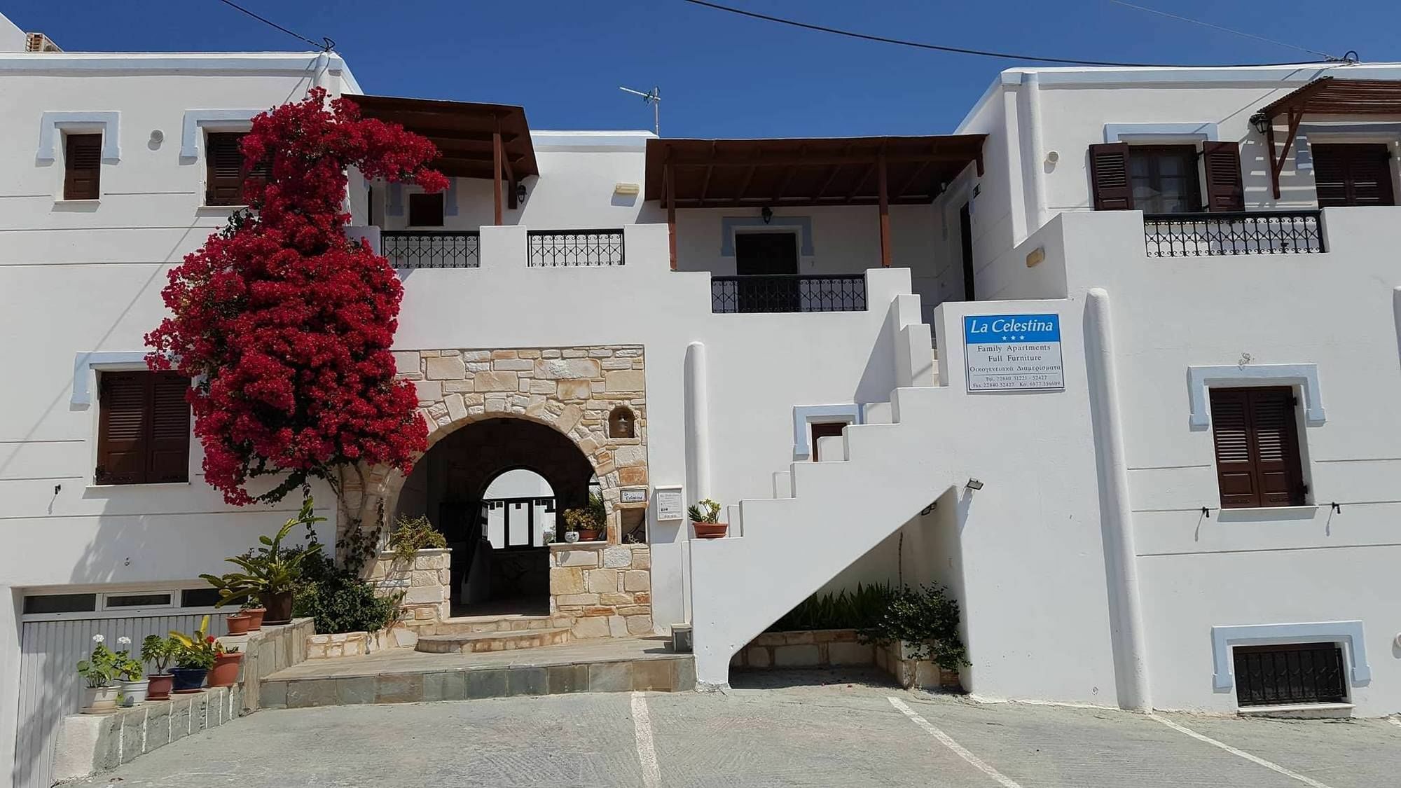 La Celestina Apartments Naoussa Esterno foto