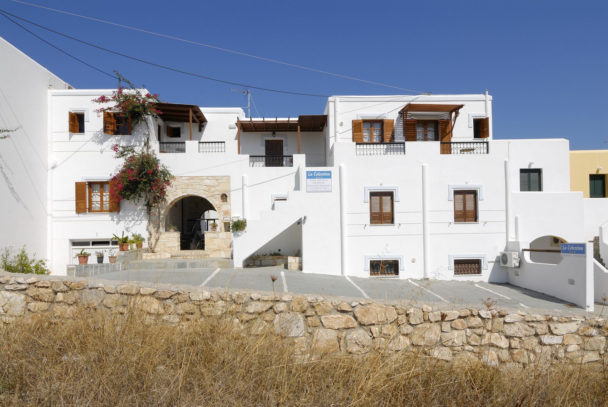 La Celestina Apartments Naoussa Esterno foto